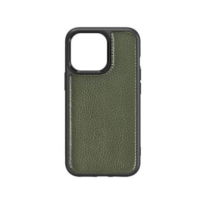 Apple iPhone 13 Mini Case Wiwu Genuine Leather Plastic Calfskin Original Leather Cover - Wiwu