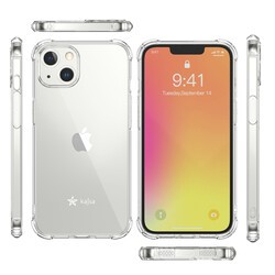 Apple iPhone 13 Mini Kılıf Kajsa Transparent Kapak - 13