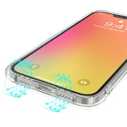 Apple iPhone 13 Mini Kılıf Kajsa Transparent Kapak - 5