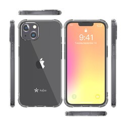 Apple iPhone 13 Mini Kılıf Kajsa Transparent Kapak - 12