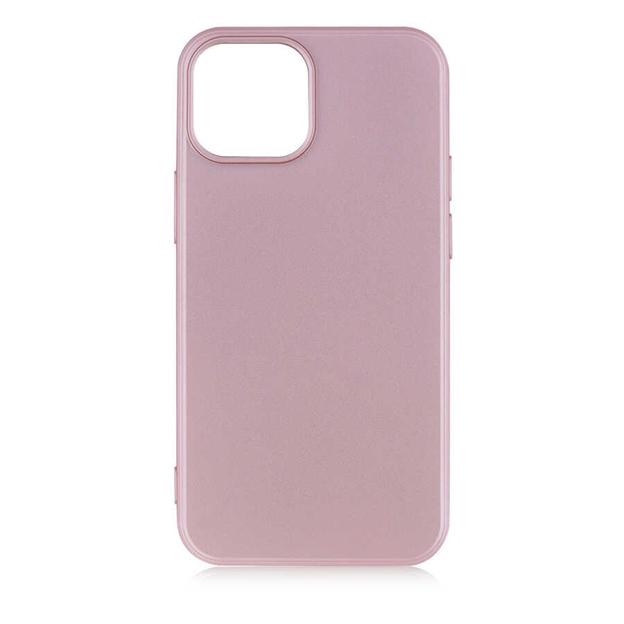 Apple iPhone 13 Mini Kılıf Zore Premier Silikon Kapak - Rose Gold