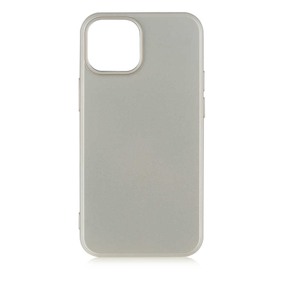 Apple iPhone 13 Mini Kılıf Zore Premier Silikon Kapak - Gold