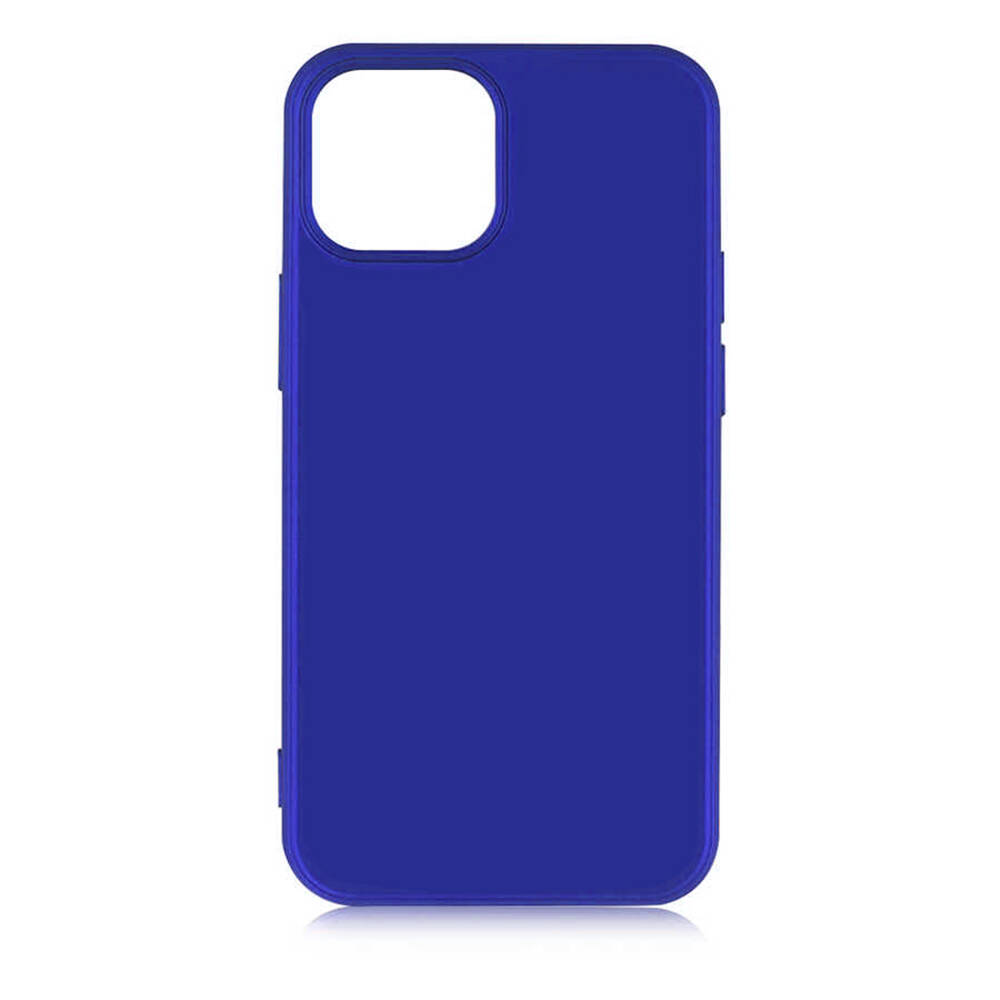 Apple iPhone 13 Mini Kılıf Zore Premier Silikon Kapak - Saks Mavi