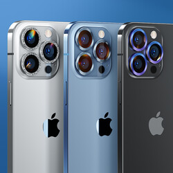 Apple iPhone 13 Pro Benks New KR Kamera Lens Koruyucu - Thumbnail