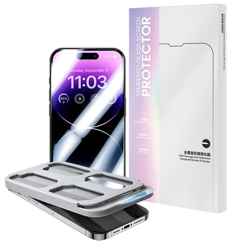 Apple iPhone 13 Pro Benks V Pro Ultra Shield 0.3mm Screen Protector + Easy Application Tool - 4
