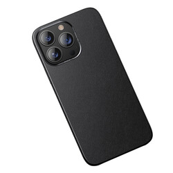 Apple iPhone 13 Pro Kılıf Benks Magnetic Hakiki Deri Kılıf - Benks