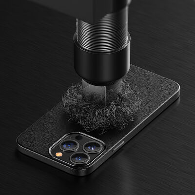 Apple iPhone 13 Pro Kılıf Benks Magnetic Hakiki Deri Kılıf