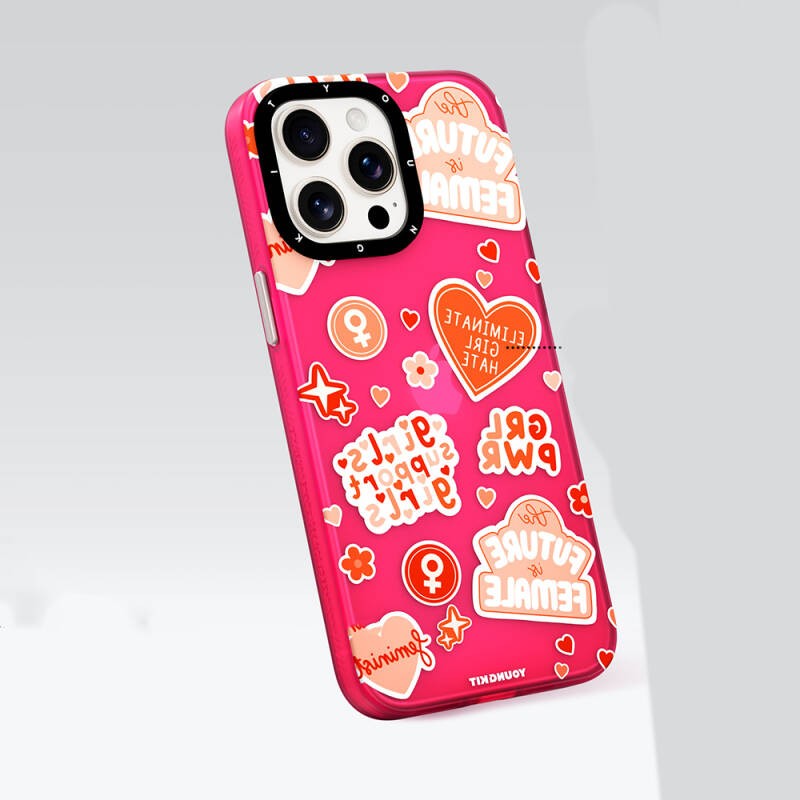 Apple iPhone 13 Pro Kılıf Bethany Green Tasarımlı Youngkit Sweet Language Kapak - 14