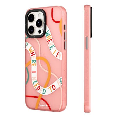 Apple iPhone 13 Pro Kılıf Bethany Green Tasarımlı Youngkit Sweet Language Kapak - 9