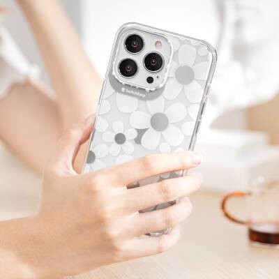 Apple iPhone 13 Pro Kılıf Çift IMD Baskılı Lisanslı Switcheasy Artist Fleur Kapak - 9
