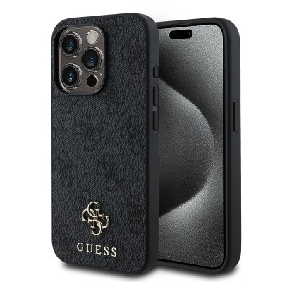 Apple iPhone 13 Pro Kılıf Guess Orjinal Lisanslı M-safe Şarj Özellikli Small 4G Classic Kapak - 10