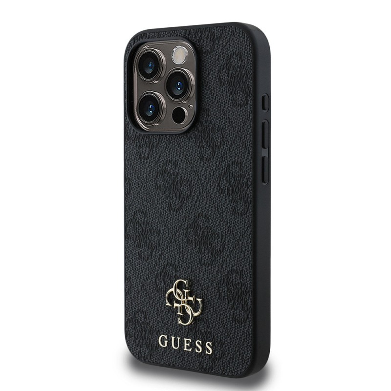 Apple iPhone 13 Pro Kılıf Guess Orjinal Lisanslı M-safe Şarj Özellikli Small 4G Classic Kapak - 12