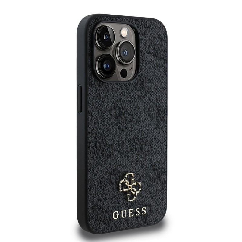 Apple iPhone 13 Pro Kılıf Guess Orjinal Lisanslı M-safe Şarj Özellikli Small 4G Classic Kapak - 14