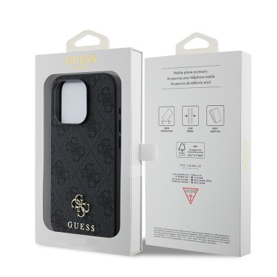 Apple iPhone 13 Pro Kılıf Guess Orjinal Lisanslı M-safe Şarj Özellikli Small 4G Classic Kapak - 18