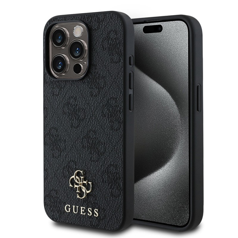 Apple iPhone 13 Pro Kılıf Guess Orjinal Lisanslı M-safe Şarj Özellikli Small 4G Classic Kapak - 11