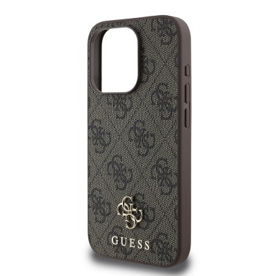 Apple iPhone 13 Pro Kılıf Guess Orjinal Lisanslı M-safe Şarj Özellikli Small 4G Classic Kapak - 7