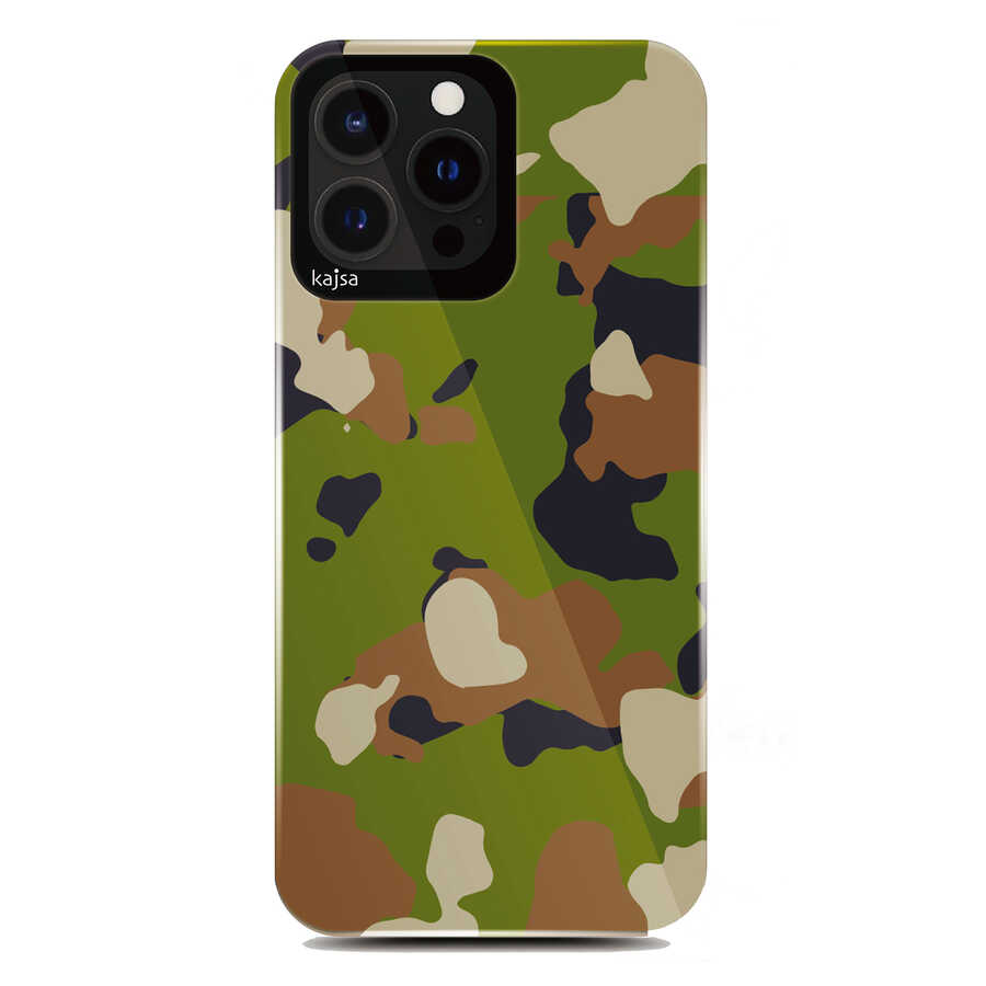 Apple iPhone 13 Pro Kılıf Kajsa Camo Kapak - NO3