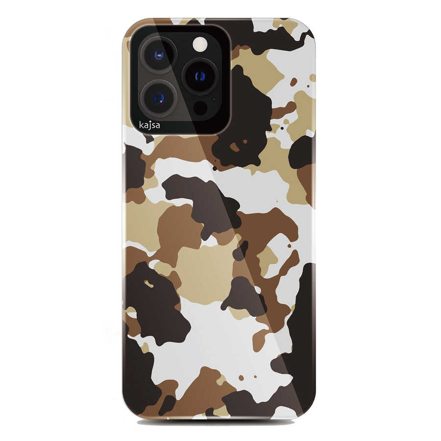 Apple iPhone 13 Pro Kılıf Kajsa Camo Kapak - NO4