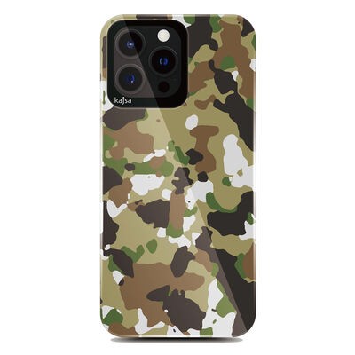 Apple iPhone 13 Pro Kılıf Kajsa Camo Kapak - 12