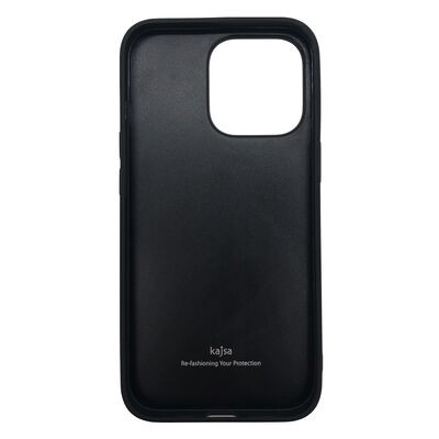 Apple iPhone 13 Pro Kılıf Kajsa Preppie Collection Pu Deri Kapak - 5
