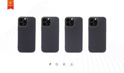 Apple iPhone 13 Pro Kılıf Kajsa Preppie Serisi Dark Kapak - 2