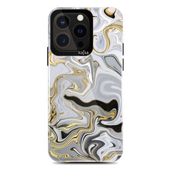 Apple iPhone 13 Pro Kılıf Kajsa Shield Plus Abstract Serisi Arka Kapak - Thumbnail