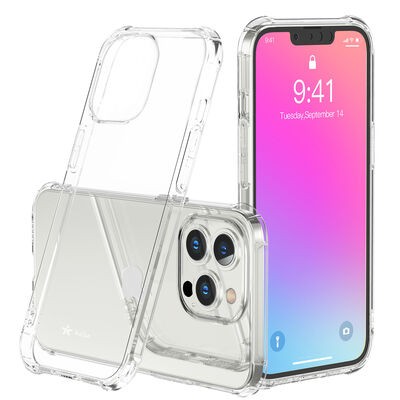 Apple iPhone 13 Pro Kılıf Kajsa Transparent Kapak - 7