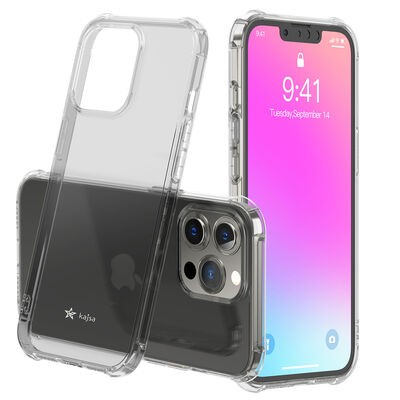 Apple iPhone 13 Pro Kılıf Kajsa Transparent Kapak - 10