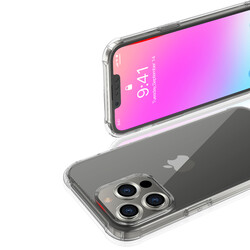 Apple iPhone 13 Pro Kılıf Kajsa Transparent Kapak - Thumbnail