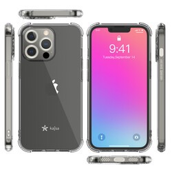 Apple iPhone 13 Pro Kılıf Kajsa Transparent Kapak - 15