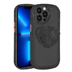 Apple iPhone 13 Pro Kılıf Kamera Korumalı Pop Soketli Renkli Zore Ofro Kapak - Zore