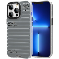 Apple iPhone 13 Pro Kılıf YoungKit Plain Coloured Serisi Kapak - Youngkit