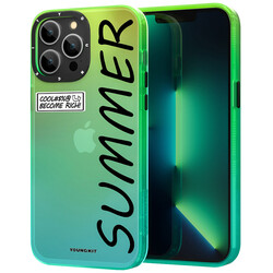 Apple iPhone 13 Pro Kılıf YoungKit Summer Serisi Kapak - Youngkit