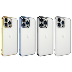 Apple iPhone 13 Pro Kılıf Zore Glitter Full Renkli Silikon Kapak - Thumbnail