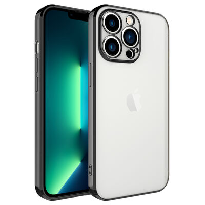 Apple iPhone 13 Pro Kılıf Zore Glitter Full Renkli Silikon Kapak