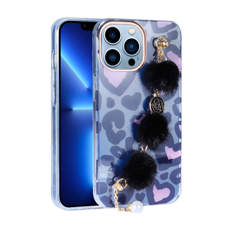 Apple iPhone 13 Pro Kılıf Zore Kaos Kapak - Siyah