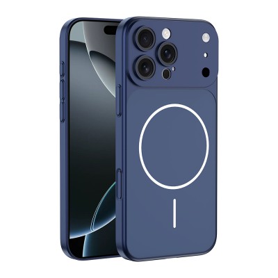 Apple iPhone 13 Pro Kılıf Zore M-Safe Şarj Özellikli Kamera Korumalı Spark Kapak - 2