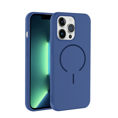 Apple iPhone 13 Pro Max Case Zore Meta Cover with M-safe Charging Feature - Zore