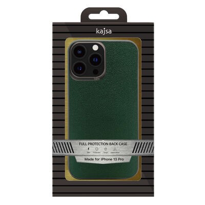 Apple iPhone 13 Pro Max Kılıf ​Kajsa Luxe Collection Hakiki Deri Kapak - 4