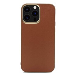 Apple iPhone 13 Pro Max Kılıf ​Kajsa Luxe Collection Hakiki Deri Kapak - 9