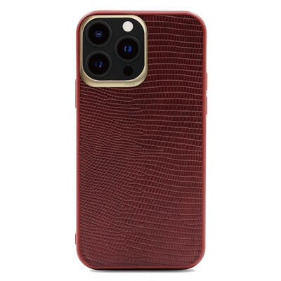 Apple iPhone 13 Pro Max Kılıf ​Kajsa Preppie Collection Pu Deri Kapak - 11