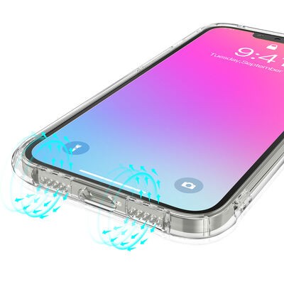 Apple iPhone 13 Pro Max Kılıf Kajsa Transparent Kapak - 4