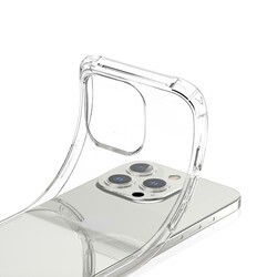 Apple iPhone 13 Pro Max Kılıf Kajsa Transparent Kapak - 5