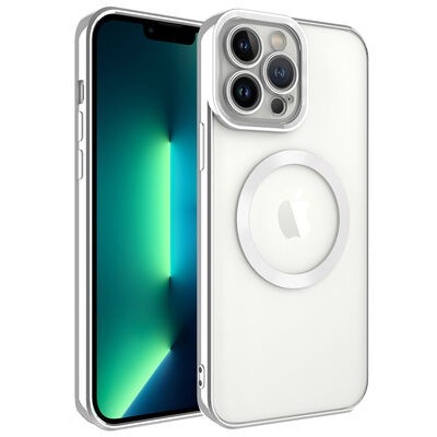 Apple iPhone 13 Pro Max Kılıf M-safe Wireless Şarj Özellikli Zore
