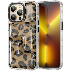 Apple iPhone 13 Pro Max Kılıf YoungKit Leopard Article Serisi Kapak - Youngkit