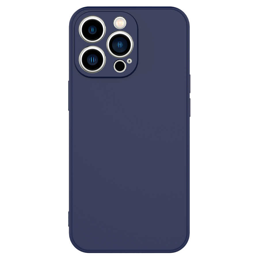 Apple iPhone 13 Pro Max Kılıf Zore Mara Lansman Kapak - Lacivert