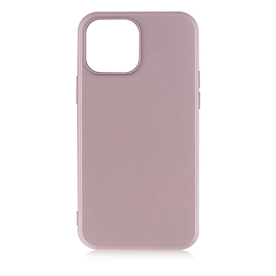 Apple iPhone 13 Pro Max Kılıf Zore Premier Silikon Kapak - Rose Gold