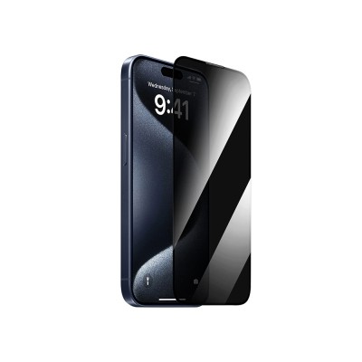 Apple iPhone 13 Pro Max Wiwu GT-011 Antibacterial Polymer Oleophobic Coating Tempered Privacy Glass Screen Protector - 2