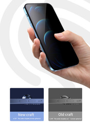 Apple iPhone 13 Pro Wiwu iPrivacy HD Anti-Peep Ekran Koruyucu - Thumbnail