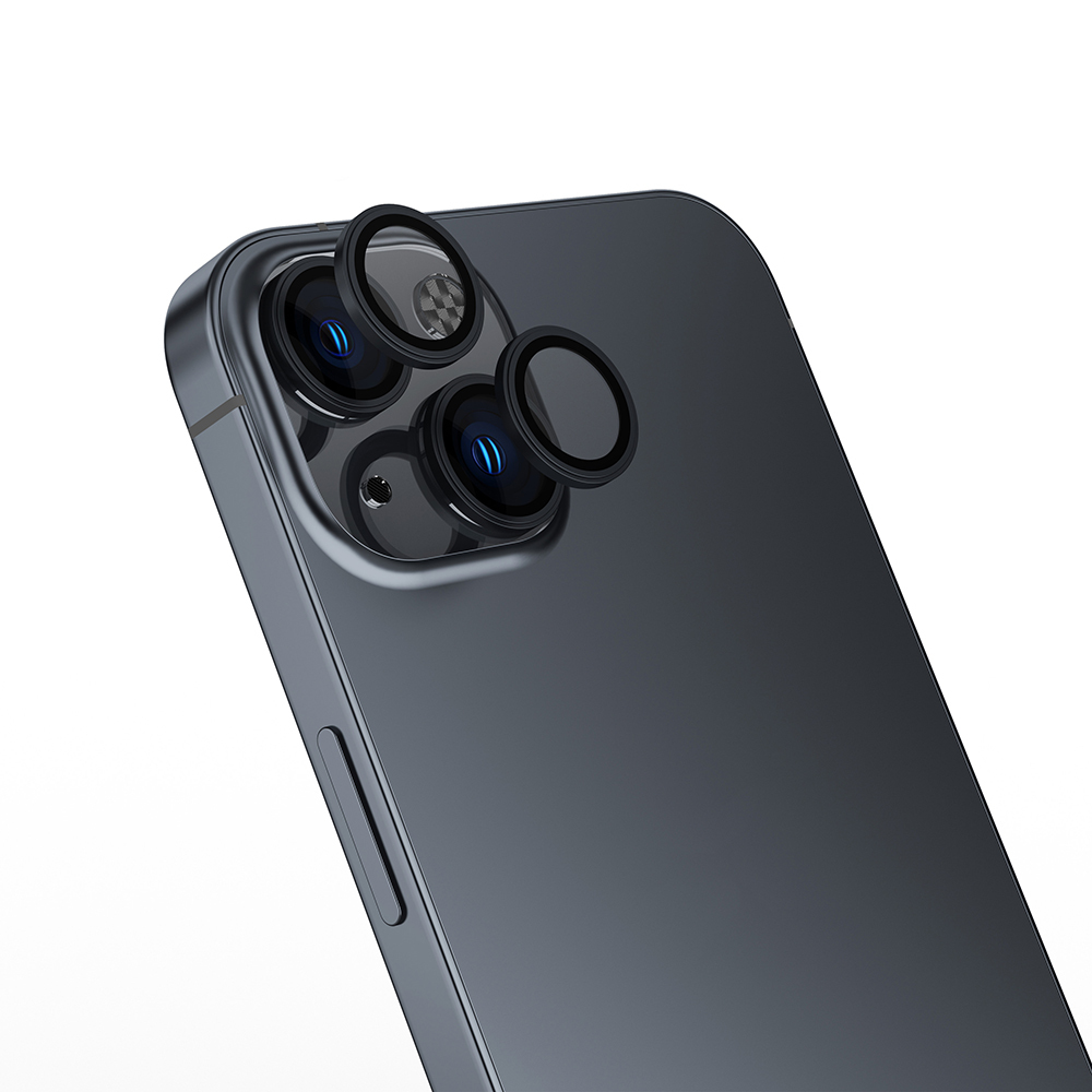 Apple iPhone 13 Zore Mikro Kamera Lens Koruyucu - Siyah